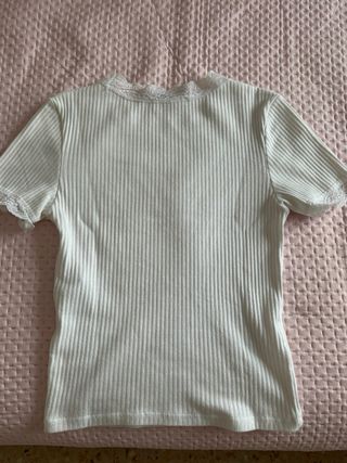 Top Zara blanco 