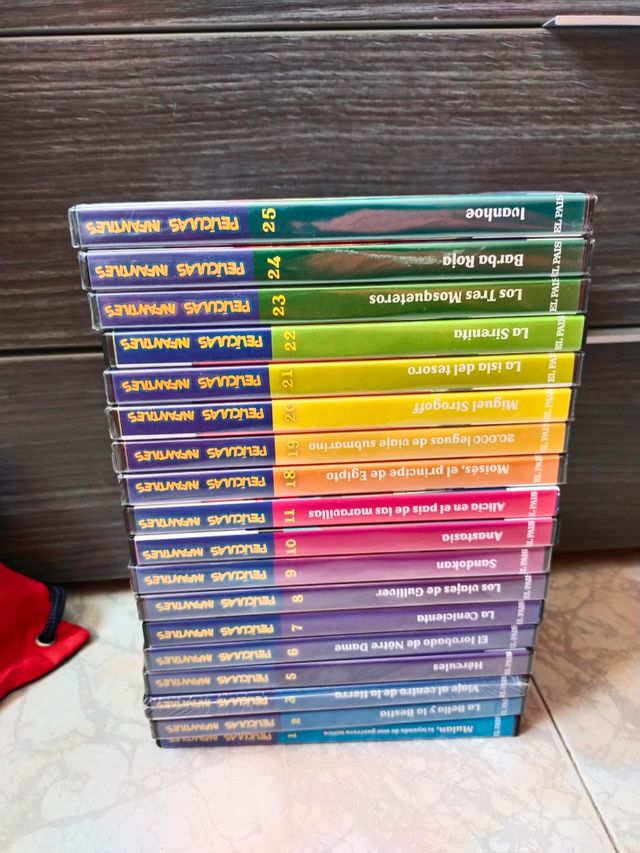 18 Películas infantiles DVD