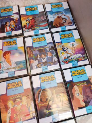 18 Películas infantiles DVD