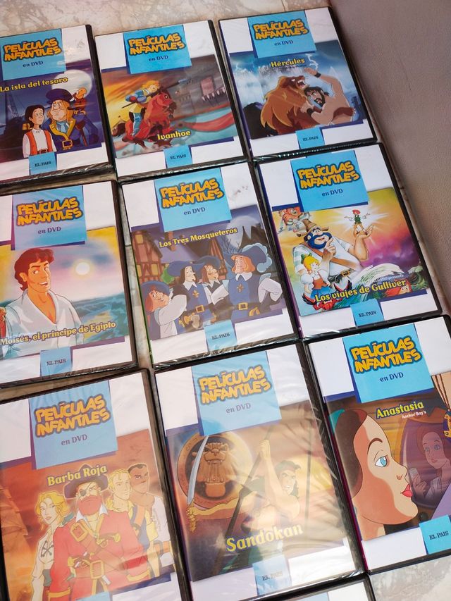 18 Películas infantiles DVD