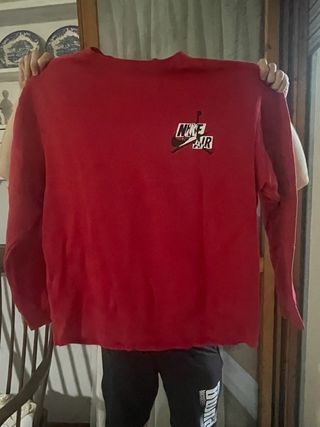 Felpa Nike Jordan rossa