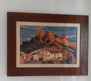 Cuadro óleo Castillo