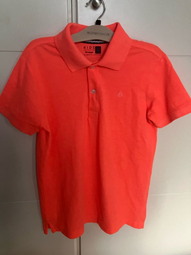 Polo niño Cortefiel 11/12 naranja