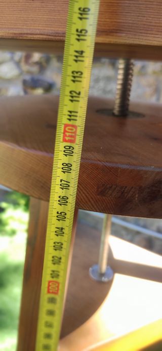 Torno madera antiguo