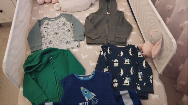 Sudaderas niño - 5 piezas