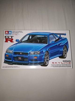 Auto kit Nissan Skyline GTR-34 V-Spec Tamiya 1/24