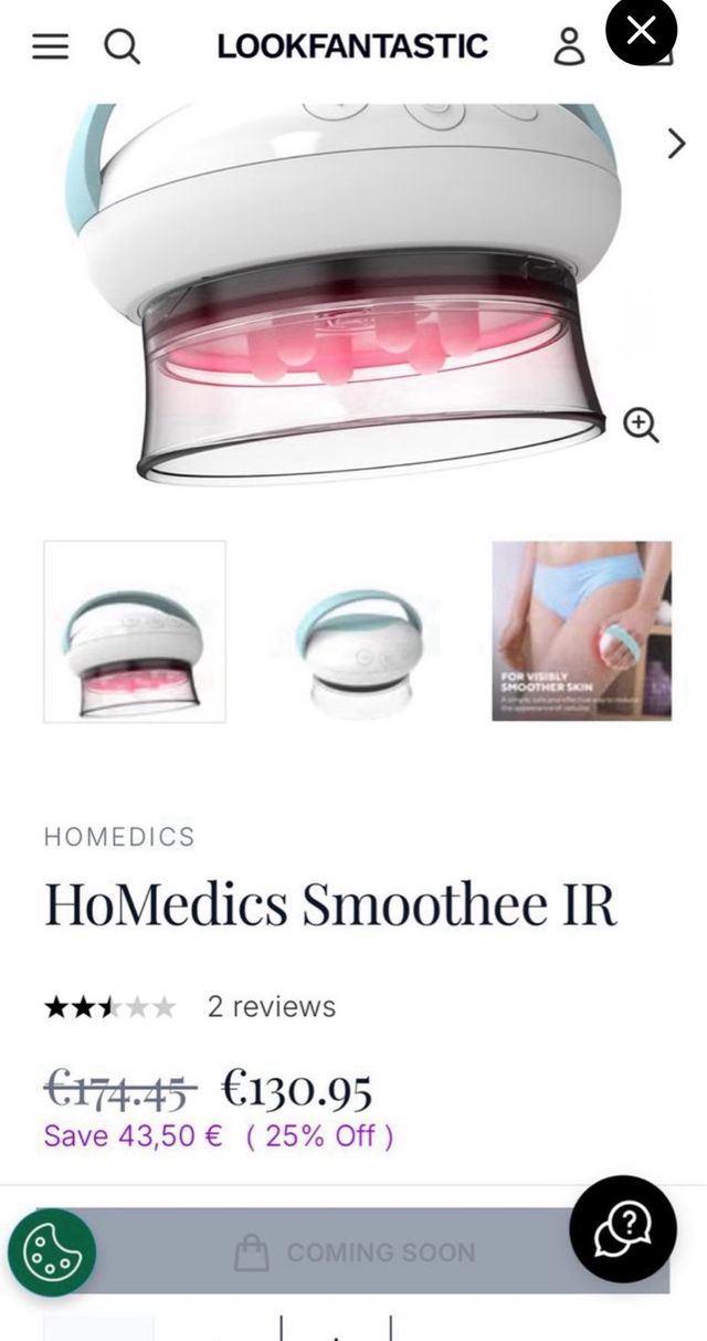 Homedics Smoothee IR - Anti-Celulitis