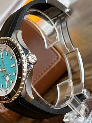 Breitling Superocean 44mm Turquesa