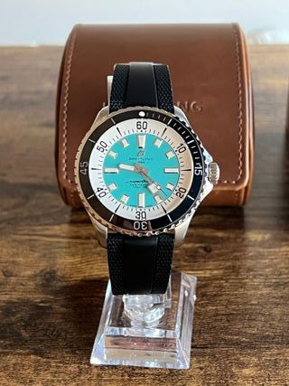 Breitling Superocean 44mm Turquesa