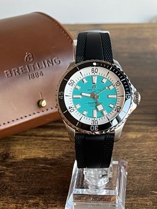 Breitling Superocean 44mm Turquesa