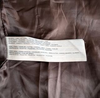 Abrigo / Chaquetón