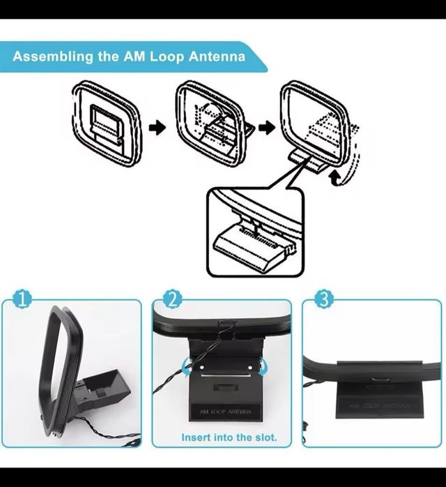 Antena AM/FM Universal - Nueva