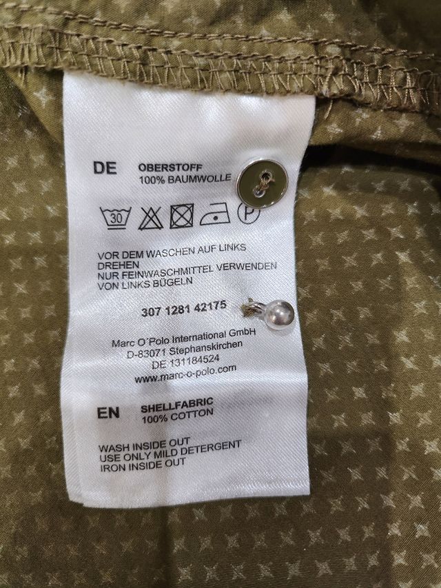 Camisa Marc O'Polo verde oliva