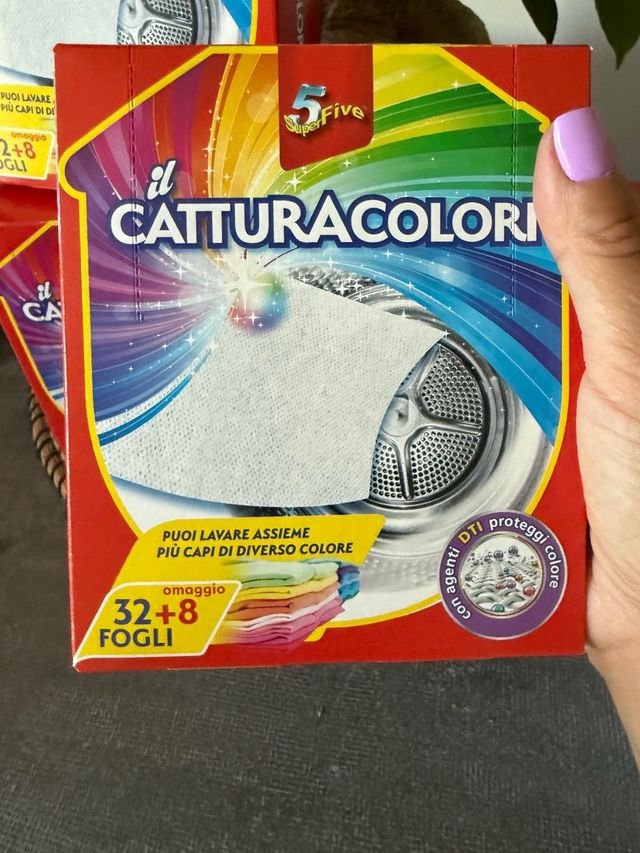 4 Confezioni Catturacolori 32+8 Fogli