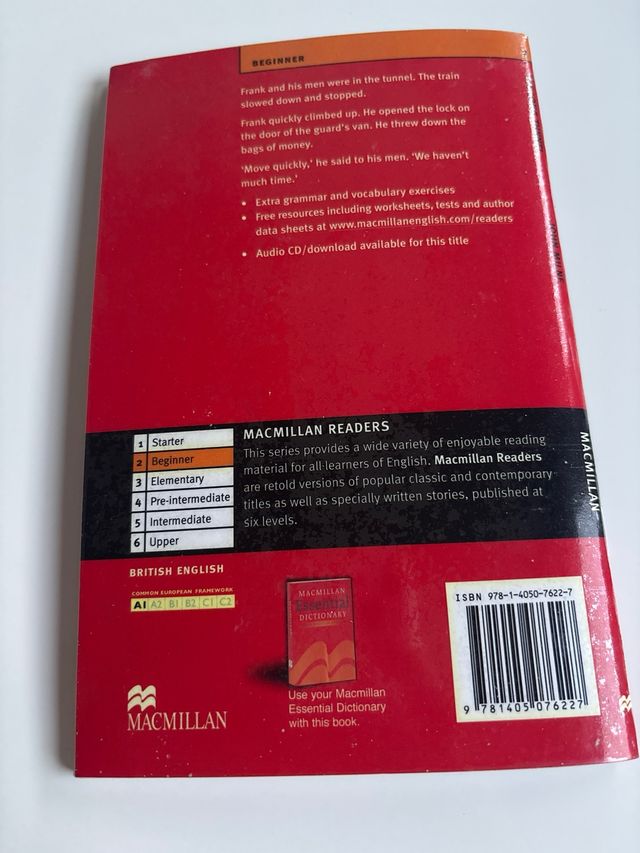 Libro inglés: The Long Tunnel