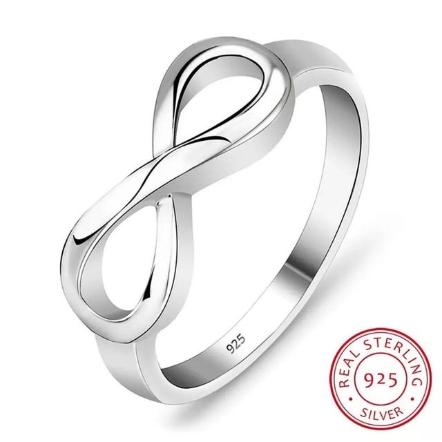 Anillo Infinito Plata 925