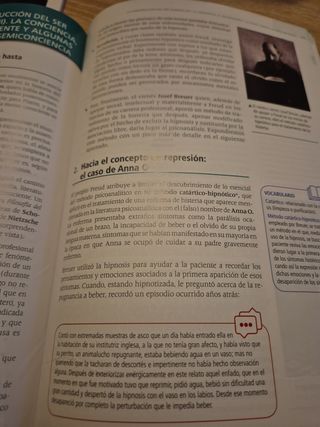 Psicología Teoría 2º Bachillerato. Dos libros