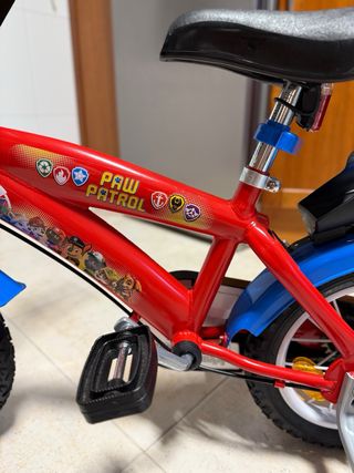 Bicicleta Paw Patrol 12" Toimsa
