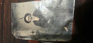 Foto ferrotipo antica (metà 800)