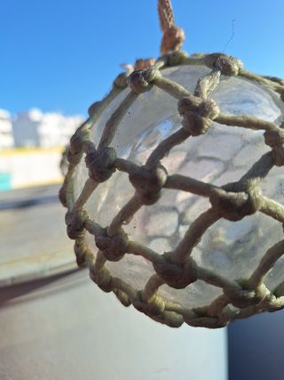 Bóias de vidro antigas  Usadas na pesca de redes