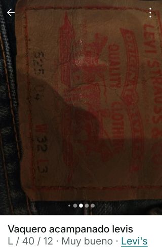 Pantalón vaquero Levi's MUJER