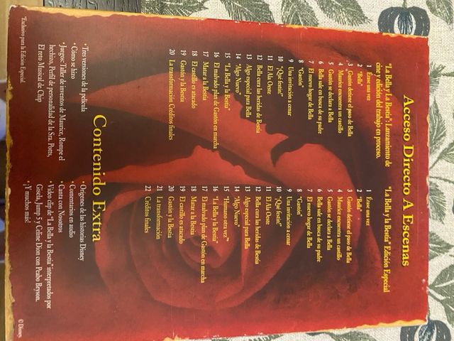 DVD La Bella y la Bestia - Edición Coleccionista