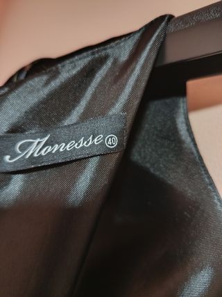 Vestido floral negro - ocasión