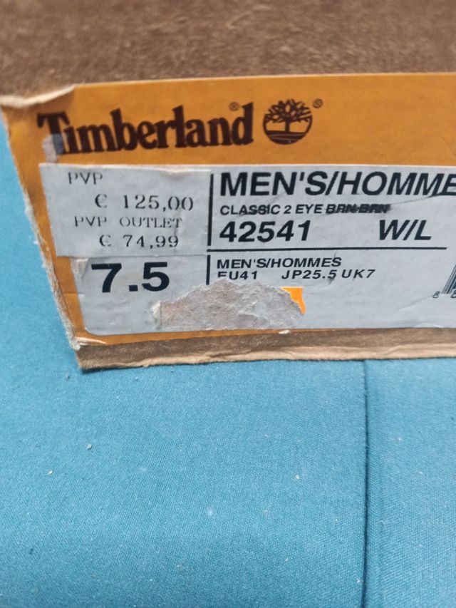 Timberland zapatos marrones hombre