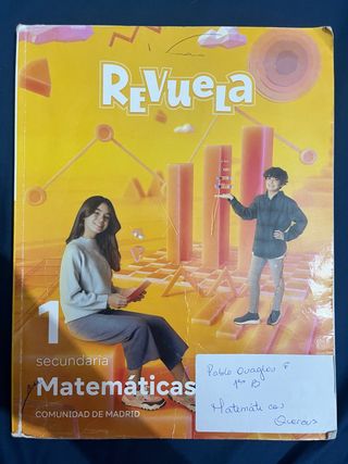 Matemáticas. 1 Secundaria. Revuela. 