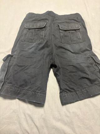 Shorts cargo Zara negros talla M