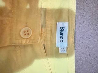 Bermudas amarillas mujer