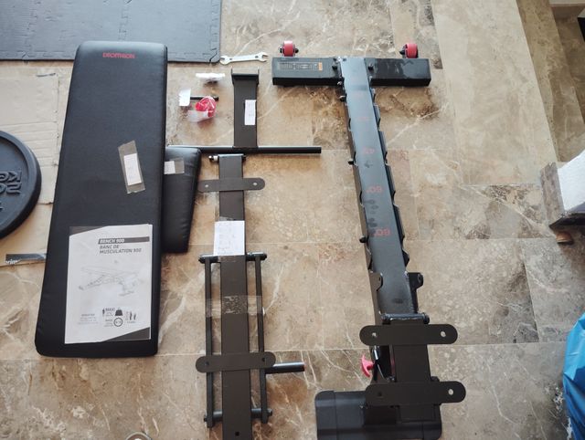 Rack + Banco Pesa Fitness