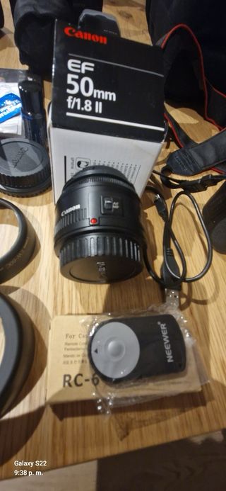 Canon EOS 600D + accesorios