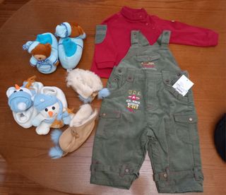 Ropa bebé 12 meses - Mono y jersey