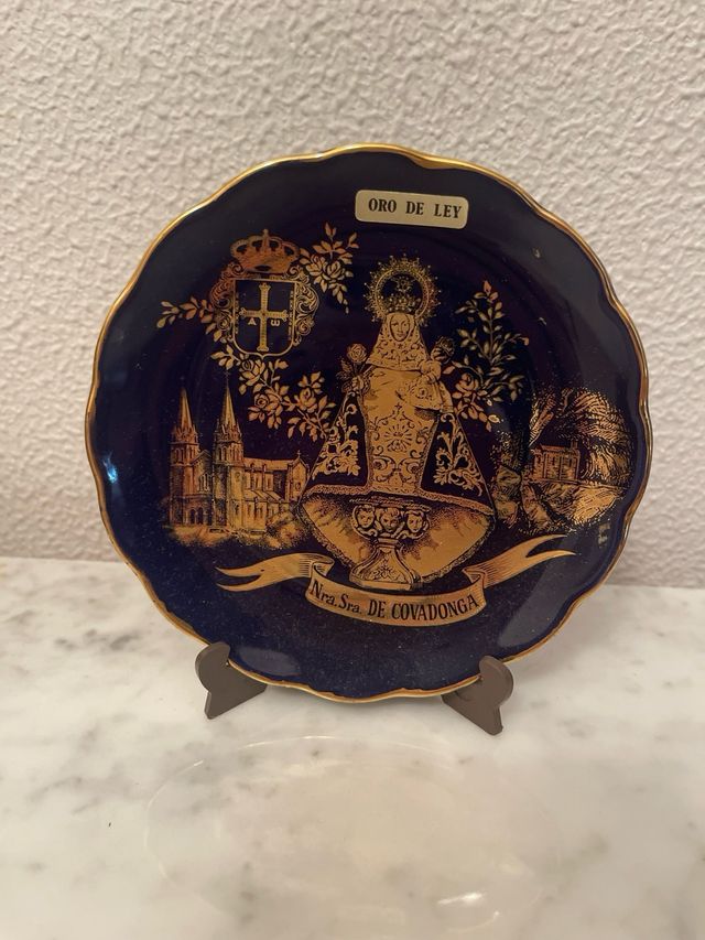 Piatto decorativo Ntra. Sra. Covadonga