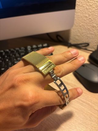 Swatch Reloj dorado