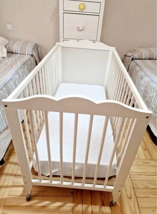Cuna bebé blanca ikea