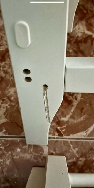 Cuna bebé blanca ikea