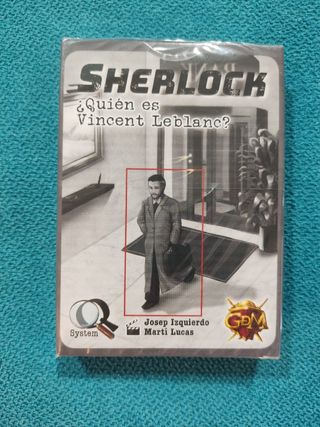Sherlock: Quién es Vincent LeBlanc - Juego de Mesa