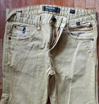 Vaqueros Koroshi beige - L