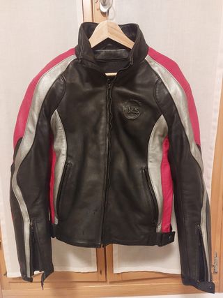 Giacca moto in pelle Yes Dainese con protezioni