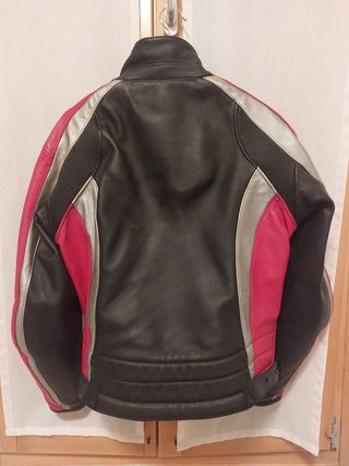 Giacca moto in pelle Yes Dainese con protezioni