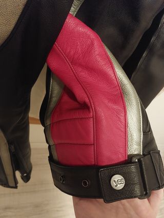 Giacca moto in pelle Yes Dainese con protezioni