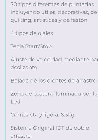 Máquina coser Pfaff Passport 2.0