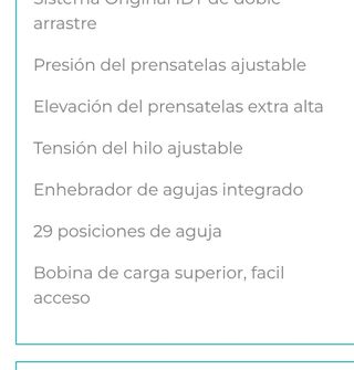 Máquina coser Pfaff Passport 2.0