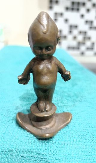 Antica statuina in bronzo Cirillino Kewpee