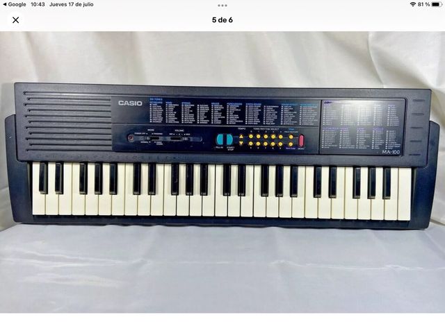 Teclado Casio MA-100