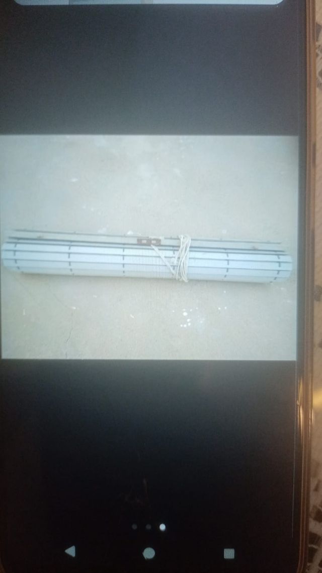 Persiana blanca - 1 ud.