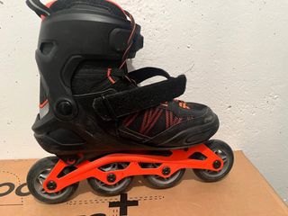 Patines en línea Oxelo+ casco y protecciones 41