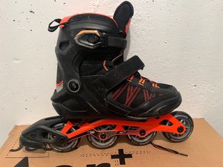 Patines en línea Oxelo+ casco y protecciones 41